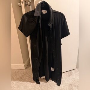 Calvin Klein Black Shirt Dress